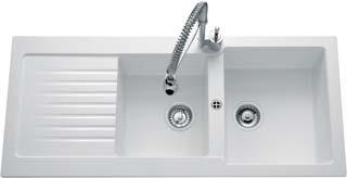 5 bowl and drainer 1000/500/195 White 225 265