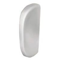 URINAL BOWLS M-Line Wall Mounted Urinal with Fixing Kit 320 x 350 x 600 mm White Wall Mounted Urinal BDS-MLI-802411-A-WH 534.