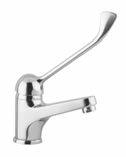 00 Medical Clinic Mono Basin Mixer with Clinical Handle without Pop-up Waste with