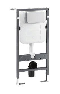 00 Concealed Cistern for Wall Hung WC Front Operation Adjustable Dual Flush 6/3L, 4.