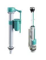 00 Bottom Inlet Mechanism Dual Flush - 3-6 Litres Adjustable Float - Variation 75 mm Pressure Ranges 0.3-10 bar Connections - 1/2 in plastic With or without Refill Function available AQE-T001-BI 22.