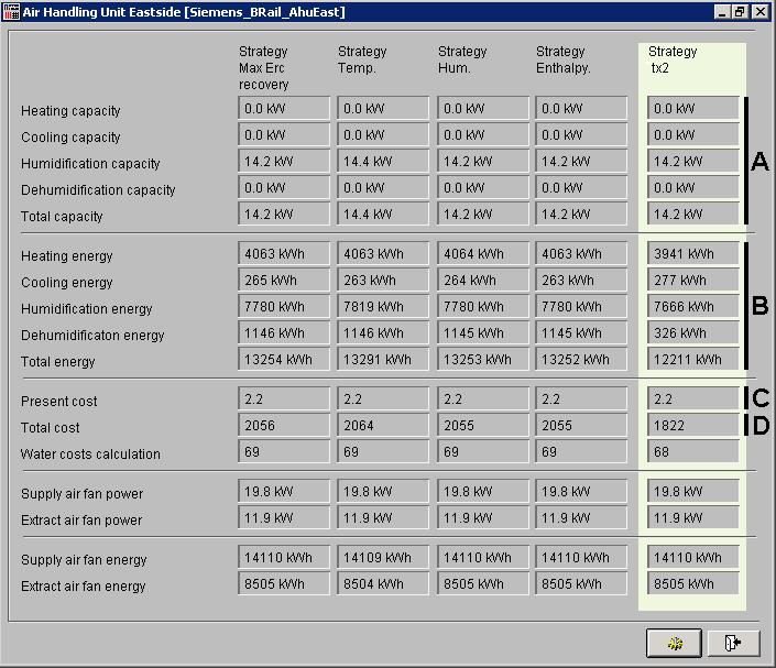 3.3.5 Energy comparison with other strategies The DESIGO INSIGHT management station allows for displaying savings by means of an energy comparison table.
