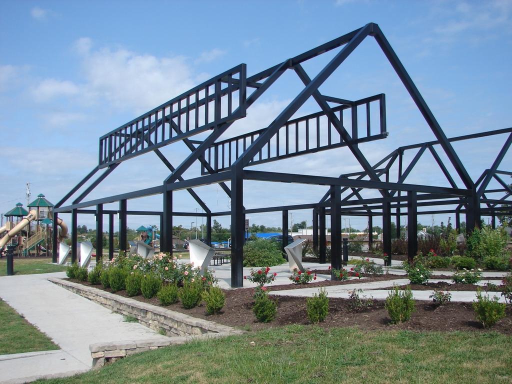CHAPTER 8 connected to a variety of open space resources that create a strong interpretive hub within the heart of the tornado zone.