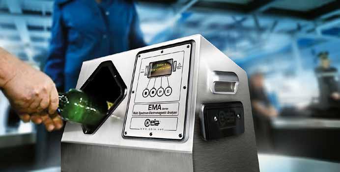CEIA METAL DETECTION and SECURITY SCREENING SOLUTIONS BOTTLED LIQUIDS SCANNER EMA series The EMA is a compact device designed for the