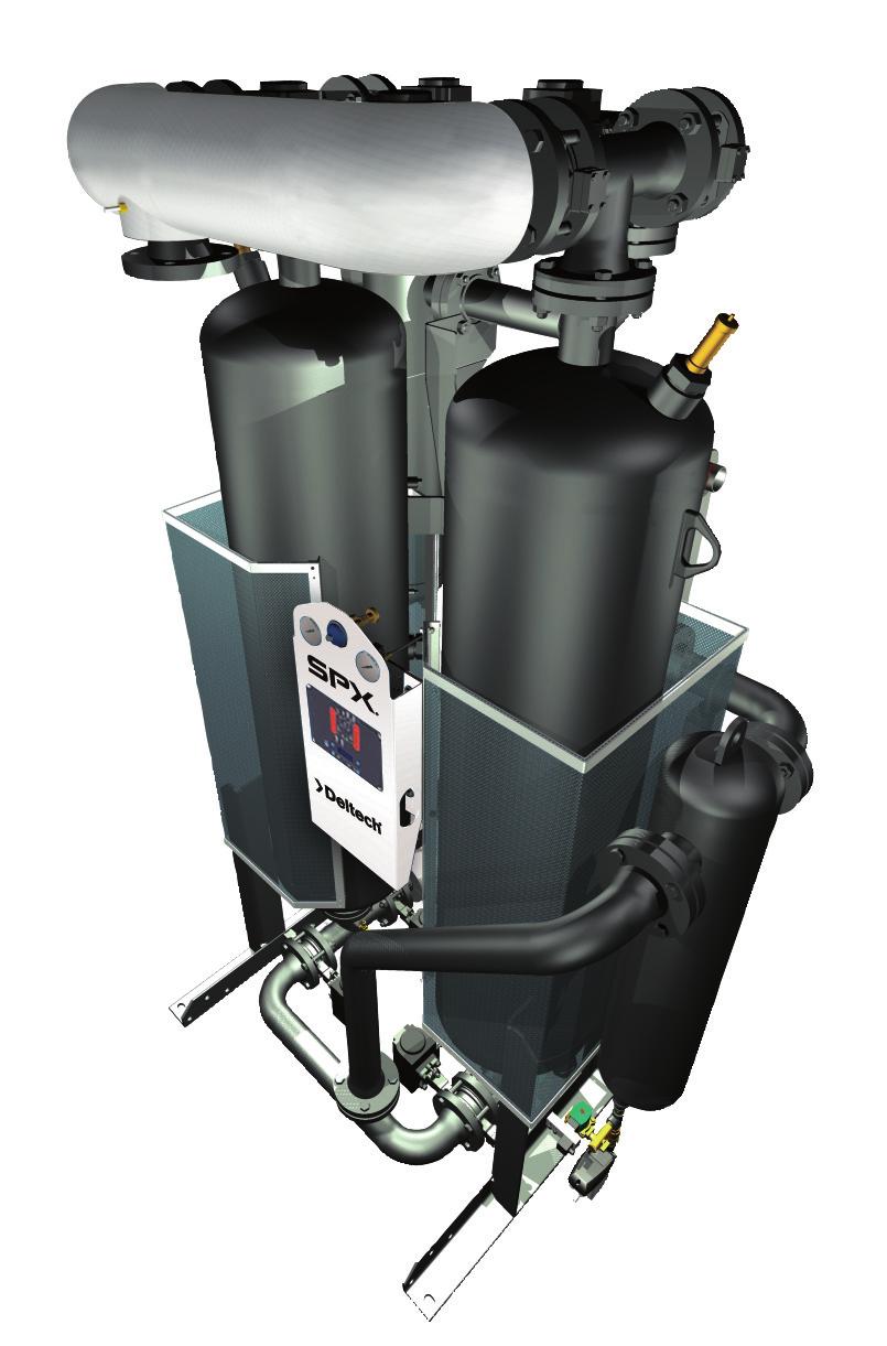 Heat of Compression Desiccant Air Dryers