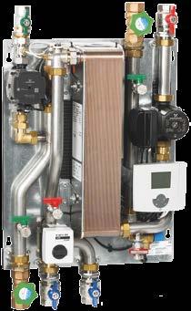 ADVANAGES Compact and versatile Models: with and without circulation pump, dual-zone return stratification Cascading possible Secure Integration in building control system via optionally available