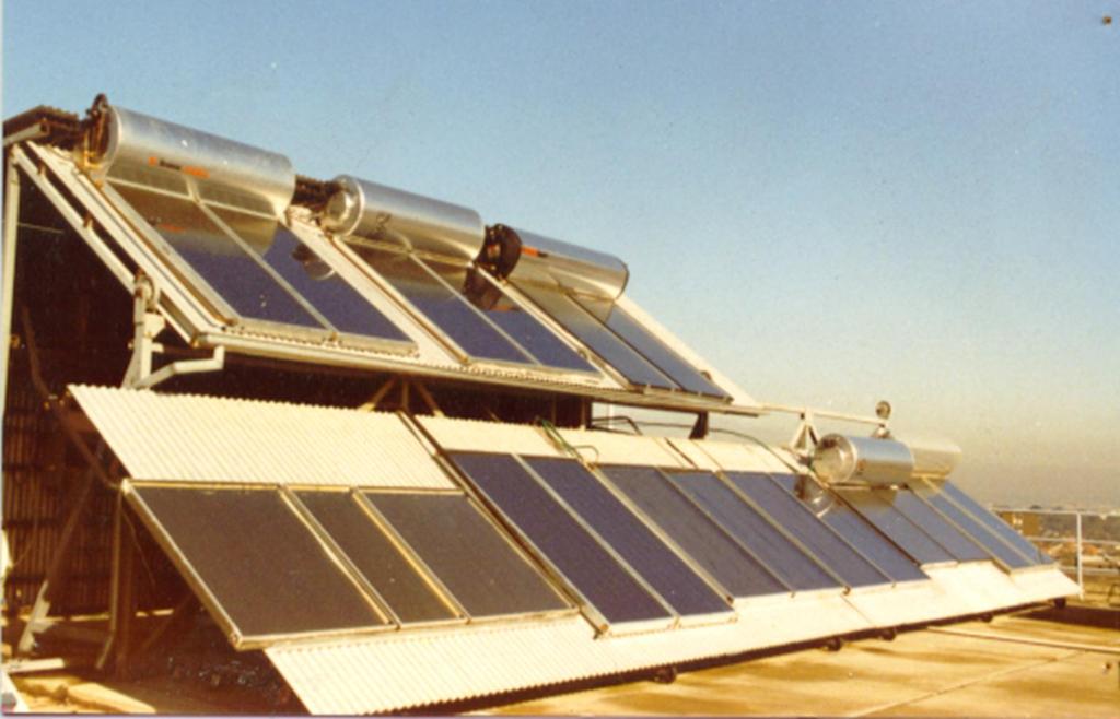 Solar water heating in Australia Graham