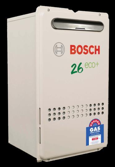 BSCH 26eco+ Condensing technology 6.
