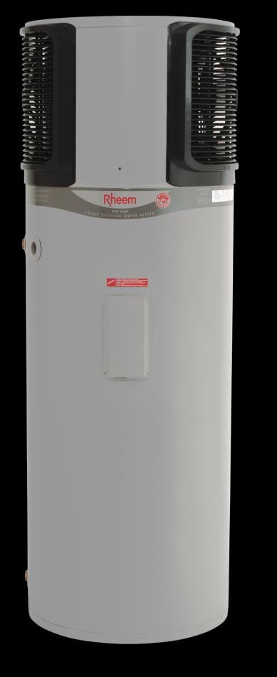 Heat Pump Heavy Duty 310L Top Down Heating delivers heated water into the top of the tank for faster hot water delivery No Solar Panels No structural load on your roof and looks better too Unique,
