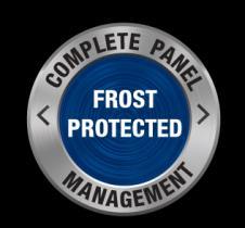 collectors from overheating in summer and provides frost protection in winter Zero water wastage