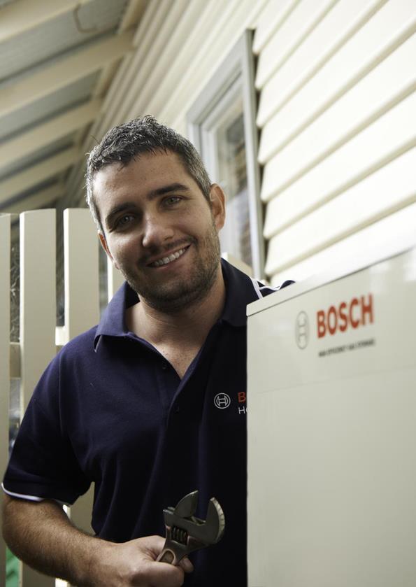 Bosch Specialist Install Specialist Installation Service Bosch Hot Water & heating has a network of specialist trained installers located across Australia.