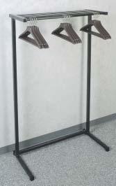 oot rack and casters options are available. 20-3 SYSTEM Shown in lack This 36 unit comes with 12 open hook hangers.