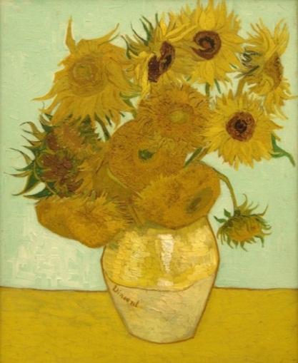 7. Van Gogh Sunflowers: If your school garden has
