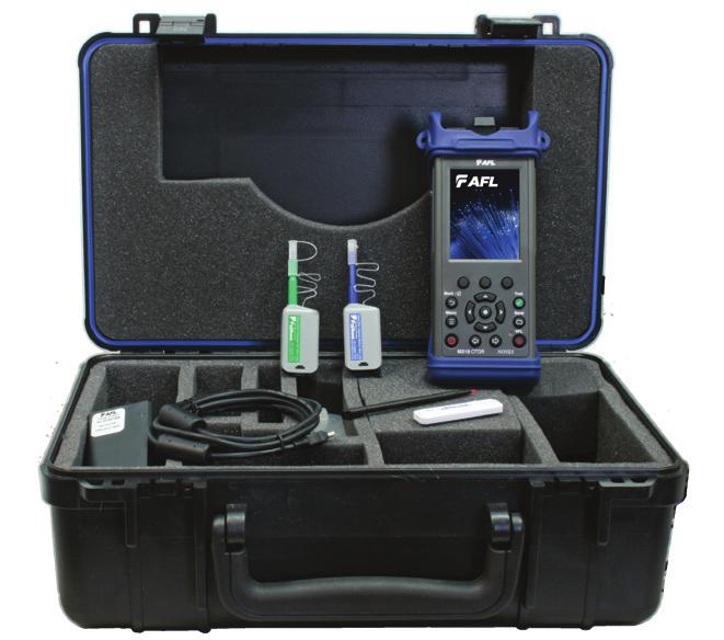 M210 QUAD Certification Kit in Hard Transit Case M210 QUAD Test and Inspection Kit (Tier 2) This kit is designed for integrated single-mode and multimode Tier 1 and Tier 2 testing with fiber end-face