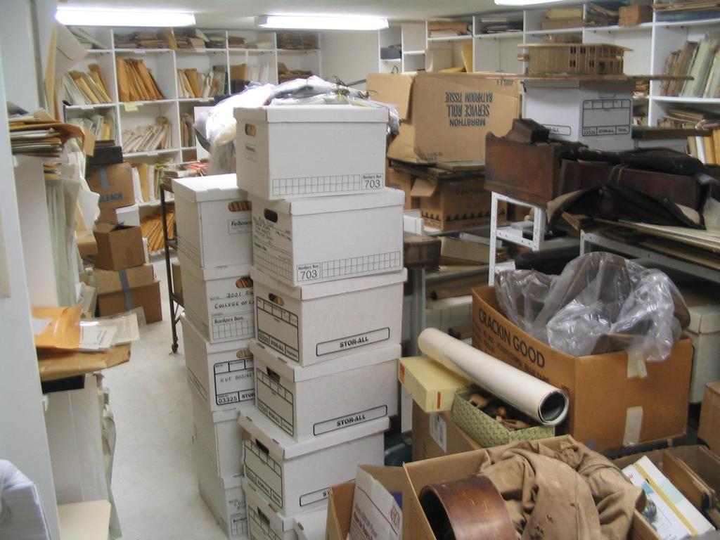 Disorganized storage of