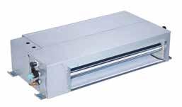 BRYANT VRF INDOOR 40VML Low Static Duct The Bryant VRF Slim Duct (low static) unit is only 8-1/4 in height, making it an ideal candidate for narrow plenum space applications.