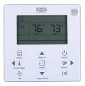 BRYANT VRF CONTROL Individual Controls 40VM900013 Programmable Wired Remote Controller Simple, Easy to Use ON/OFF Group Control (Max 16 indoor unit) Mode Setting Fan Speed Setting Set-point Display