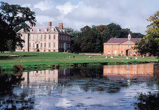 Stanford Hall Home of the Cave family, ancestors of the Lady Braye, since 1430. Present Hall built by Smiths of Warwick in 1690s and still occupied by the Cave family.