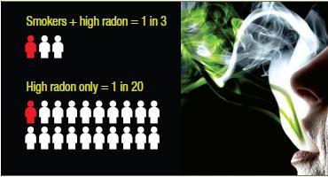 WHAT ARE THE HEALTH RISKS Radon is the 2 nd leading cause of lung cancer
