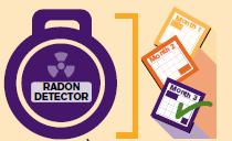 HOW CAN YOU TEST FOR RADON Two options 1. Hire a certified radon measurement professional 2.