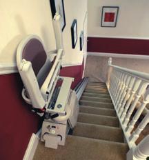 Although they generally take longer to install, some stairlift manufacturers offer modular rail curved stairlifts, allowing installation times