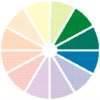 ANALOGOUS 2 to 5 hues next to each other on the color wheel More