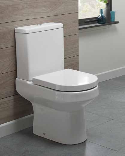 debut features Versatile Choose from a wide choice of great looking WC options to complement your Debut basin and