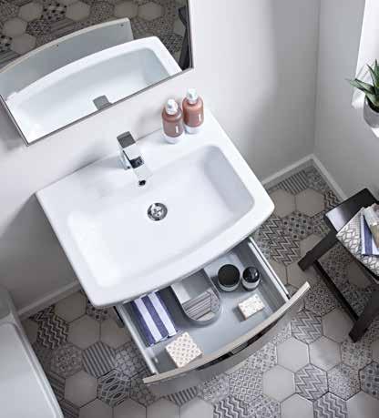 plan features Basin units The plan freestanding or wall mounted basin units are perfect for the modern