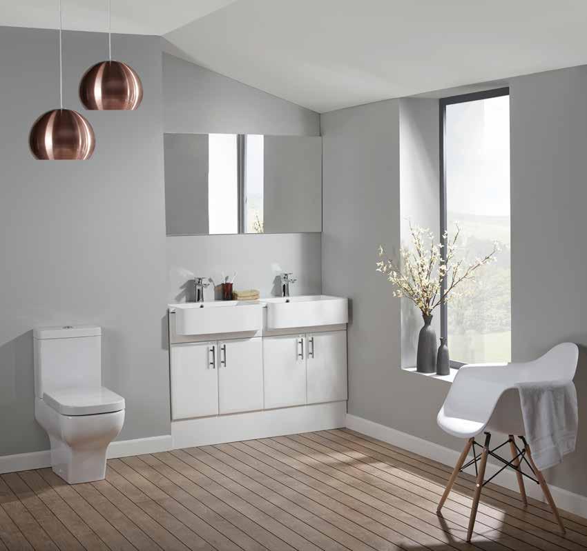 Mirrors from 129.50 1200mm Isocast Double Basin 363.00 Mini WC & Seat 297.