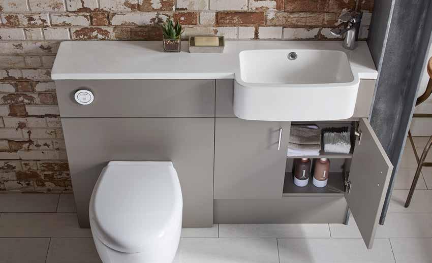 isocast basin features For a seamless contemporary look, why not finish your muse or liberty fitted furniture with one of our Isocast