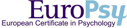 IV priedas. EuroPsy sertifikatas ir paraiškos forma Siekdama užtikrinti EuroPsy palyginamumą ir bendrą stilių bei informaciją tarp šalių, EFPA pateikia EuroPsy sertifikato ir paraiškos formos šabloną.