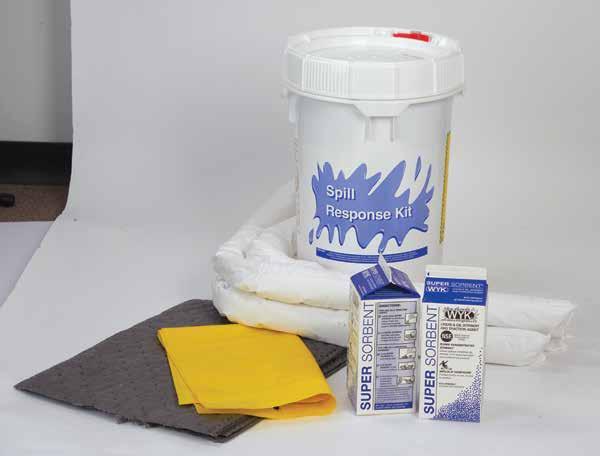 meeting DOT & UN requirements. 903: 6.5 gallon white pail KIT OFFERING: STOCK NO.