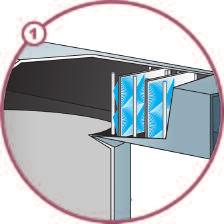 Horizontal flow configurations In horizontal flow applications you can use frame or panel designs.