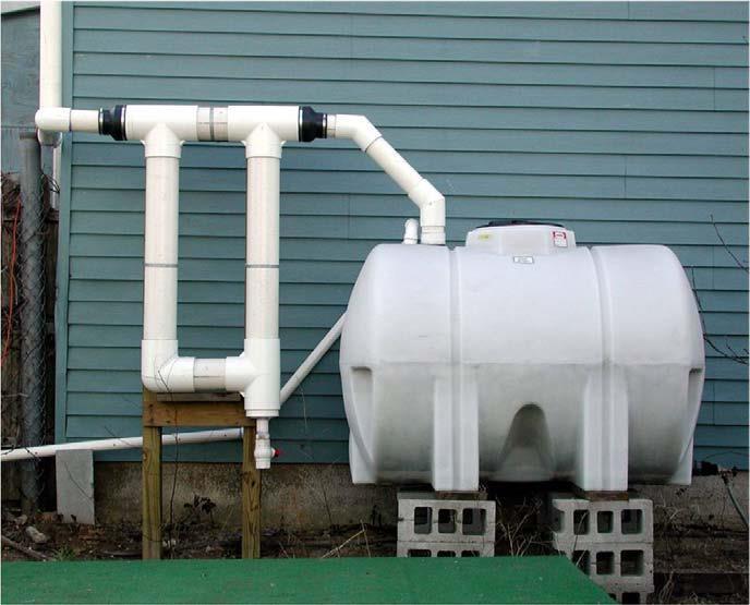 Cisterns/ Rain Barrels These systems