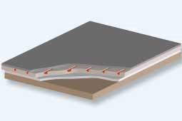 Working surfaces of the platens are covered with mylar,teflon, or aluminum sheet.