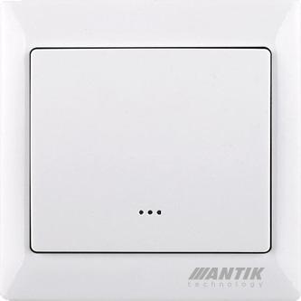 Wall Switch Replace your old wall switches with the new wireless Antik Wall Switch with classic design and get your lights to the new, SmartHome level.