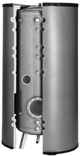 Hoval MultiVal CRR (300-2000) Part N Calorifier MultiVal CRR (300-2000) Part N Calorifier made of stainless steel with integrated heat exchanger made of stainless steel.