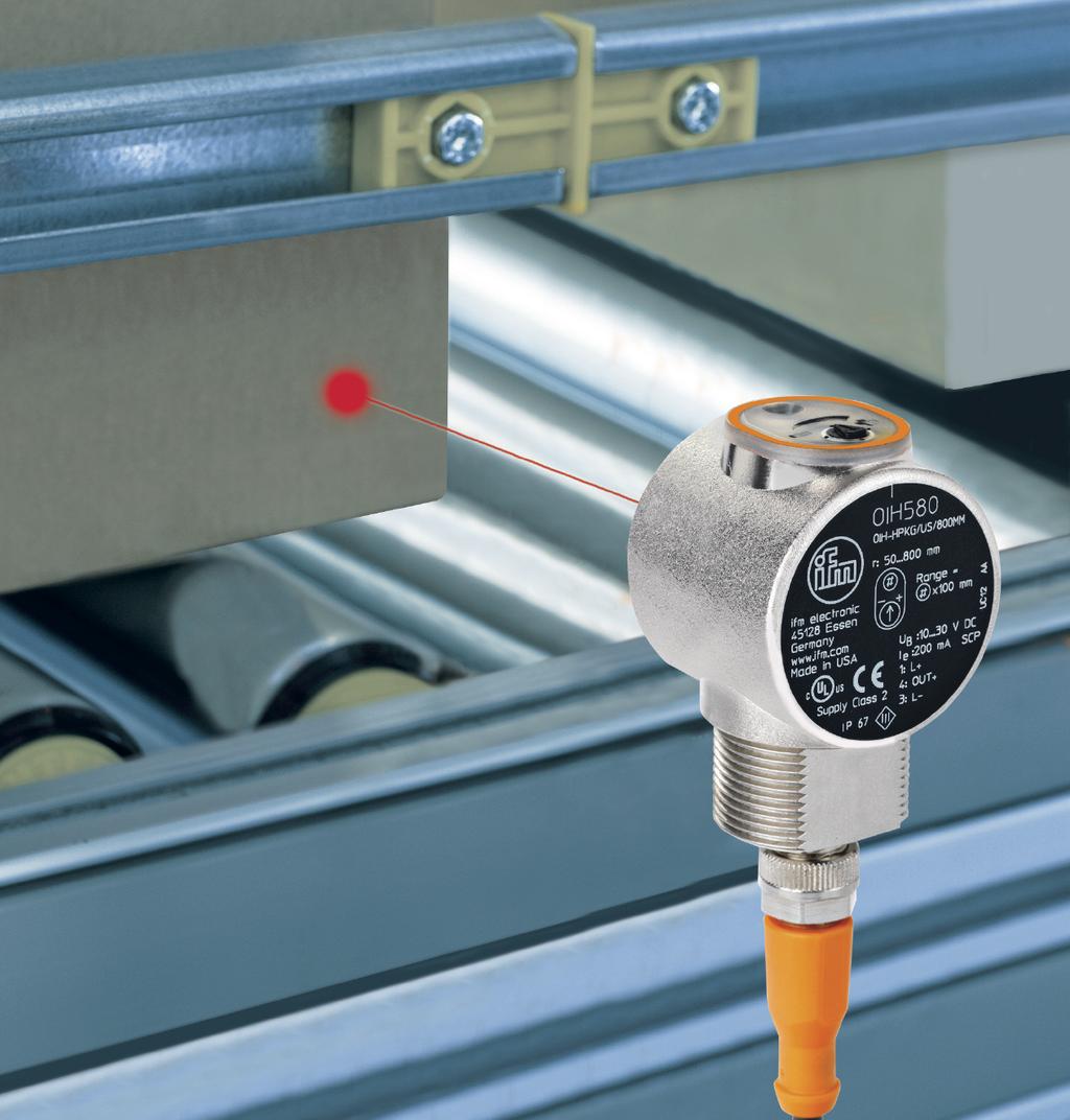 Introducing OI Series Photoelectrics Designed for Industrial Automation 30 mm mounting ifm introduces the new OI