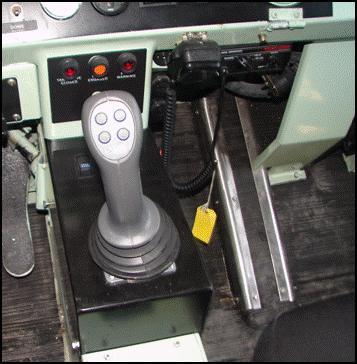 4.1.5 HMA Fire Apparatus HMA Fire Apparatus and AFRL have been working together on a variable speed joystick controller for the UHP and CAF turret (Figure 9).