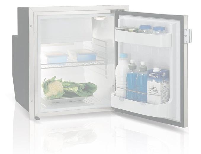 53 A @ 115 Vac 40 W Flush flange C62iXD4-F - 2.2 Cu. Ft. Stainless Refrigerator/Freezer Technical data Refrigerator compartment (Cu Ft) 2.2 Freezer compartment (Cu Ft) 0.