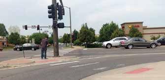 Wadsworth Boulevard Corridor: Intersection of Virginia Avenue and Wadsworth Boulevard Today s Conditions Virginia Avenue at Wadsworth Boulevard is located within the core of Downtown Lakewood and is