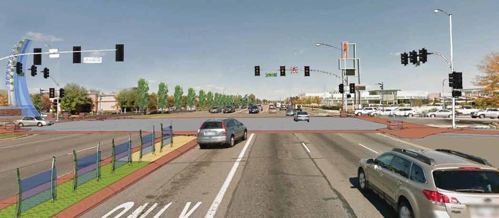 Wadsworth Boulevard Corridor: Intersection of Virginia Avenue and Wadsworth Boulevard YARROW WADSWORTH ALAMEDA ALASKA VIRGINIA OHIO KENTUCKY Urban Design Recommendations As one of the locations for
