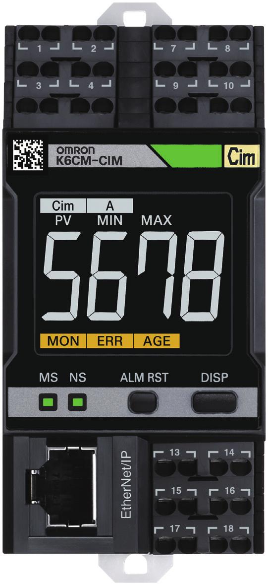 Motor Condition Monitoring Device Lineup type 01 To make an integrated diagnosis with a single parameter 45 mm <Actual Size>