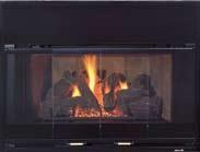 100% of the combustion air used by the fireplace comes from outside the home.