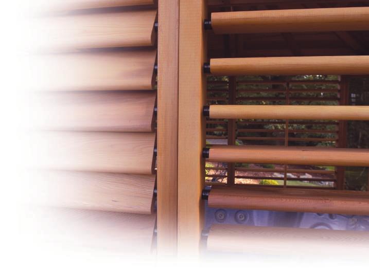 Our spa enclosures All of our spa enclosures are made from the very best Western Red Cedar and come prestained with a primer for your