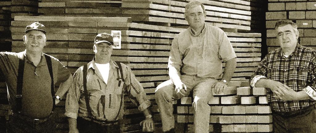 In 1961, after several years in the BC logging industry, the four young Visscher brothers founded a retail lumber yard in the Fraser Valley town of Chilliwack.