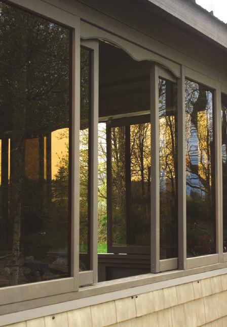 With two covered sides, incorporating the wonderful painted Western red cedar panels and smooth-gliding acrylic windows, it gives privacy on two sides.
