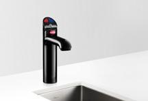 HYDROTAP CRYSTAL-CLEAR, AND SPARKLING WATER AT THE TOUCH OF A BUTTON.