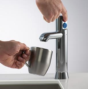 HYDROTAP INDUSTRIAL TOP TOUCH TAP G4 HYDROTAP CLASSIC 5-IN-1 WITH CLASSIC MIXER