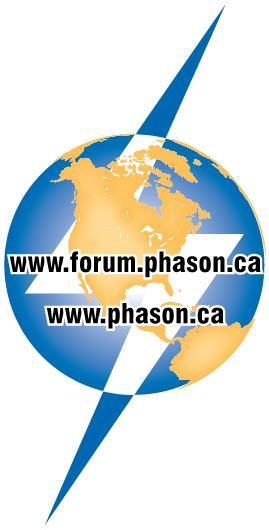 Service and technical support Phason will be happy to answer all technical questions that will help you use your TVS.